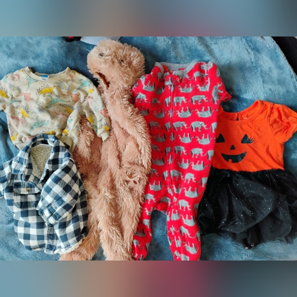 5 Pcs. Assorted Baby Clothing Set